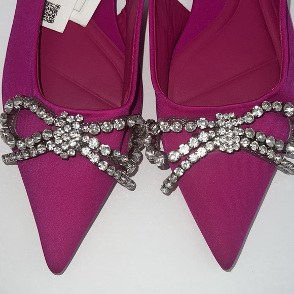 embellished sandals zara